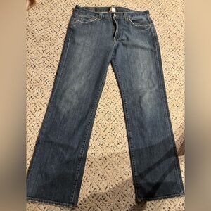 Men's Vintage Lucky Brand 361 Straight Jeans Made in USA Sz 33 (Measures 35)
